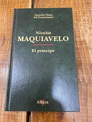 Imagen del vendedor de El Principe a la venta por Trfico de Libros Lavapies