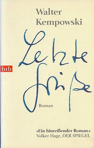 Letzte Grüße - Roman; 2. Auflage 2005