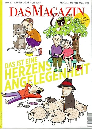 Immagine del venditore per Das Magazin - 2023 - Heft 04 - April - Das ist eine Herzensangelegenheit; Monatszeitschrift - Chefredakteur: Andreas Lehmann venduto da Walter Gottfried