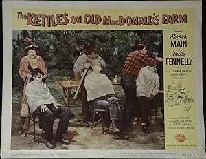 Immagine del venditore per The Kettles on Old MacDonald's Farm Lobby Card #2 1957 Marjorie Main! venduto da AcornBooksNH