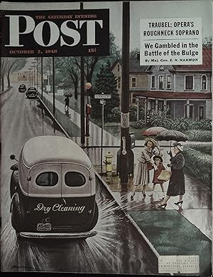 The Saturday Evening Post October 2, 1948 Stevan Dohanos, Donald Hamilton