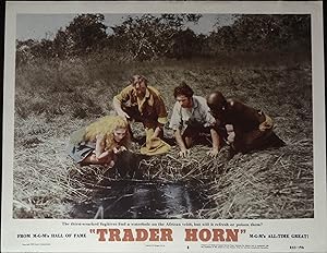 Imagen del vendedor de Trader Horn Lobby Card #8 1931 Edwina Booth, Harry Carey, Sr., Duncan Renaldo! a la venta por AcornBooksNH