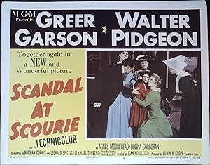 Image du vendeur pour Scandal at Scourie Lobby Card #8 1953 Greer Garson and Donna Corcoran! mis en vente par AcornBooksNH