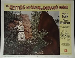 Imagen del vendedor de The Kettles on Old MacDonald's Farm Lobby Card #5 1957 Marjorie Main & Bear! a la venta por AcornBooksNH