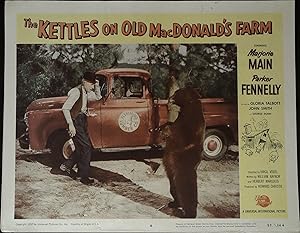 Seller image for The Kettles on Old MacDonald's Farm Lobby Card #6 1957 Parker Fennelly & Bear! for sale by AcornBooksNH