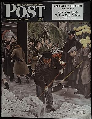 The Saturday Evening Post February 28, 1948 John Falter, Max Murray