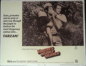 Bild des Verkufers fr Tarzan's Deadly Silence Lobby Card #5 Ron Ely, Woody Strode! zum Verkauf von AcornBooksNH