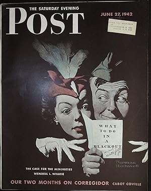 The Saturday Evening Post June 27, 1942 Norman Rockwell, Erle Stanley Gardner