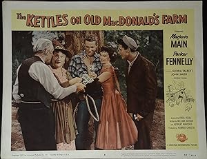 Imagen del vendedor de The Kettles on Old MacDonald's Farm Lobby Card #3 1957 Marjorie Main! a la venta por AcornBooksNH