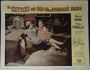 Immagine del venditore per The Kettles on Old MacDonald's Farm Lobby Card #4 1957 Gloria Talbot, John Smith! venduto da AcornBooksNH
