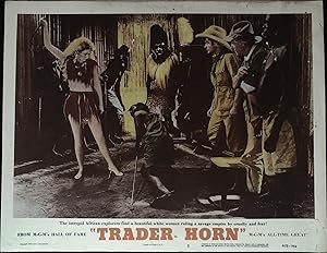 Seller image for Trader Horn Lobby Card #5 1931 Edwina Booth, Harry Carey, Sr., Duncan Renaldo! for sale by AcornBooksNH