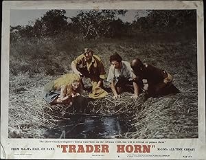 Bild des Verkufers fr Trader Horn Lobby Card #8 1931 Edwina Booth, Harry Carey, Sr., Duncan Renaldo! zum Verkauf von AcornBooksNH