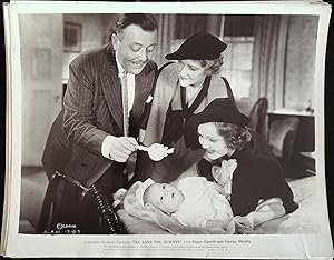 Seller image for I'll Love You Always 8 x 10 Still 1935 Raymond Walburn, Nancy Carroll & Baby! for sale by AcornBooksNH