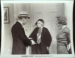 Seller image for Blessed Event 8 X 10 Still 1932 Young Dick Powell & Mary Bryan! for sale by AcornBooksNH