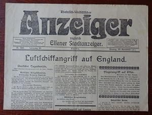 Rheinisch-Westfälischer Anzeiger zugleich Essener Stadtanzeiger. Nr. 266. 25. September 1916. Sch...