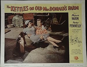 Seller image for The Kettles on Old MacDonald's Farm Lobby Card #4 1957 Gloria Talbot, John Smith! for sale by AcornBooksNH