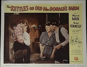 Immagine del venditore per The Kettles on Old MacDonald's Farm Lobby Card #8 1957 Main, Fennelly, Talbot! venduto da AcornBooksNH