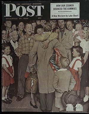 The Saturday Evening Post December 25, 1948 Norman Rockwell, James Street