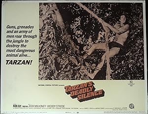 Bild des Verkufers fr Tarzan's Deadly Silence Lobby Card #7 Ron Ely as Tarzan! zum Verkauf von AcornBooksNH