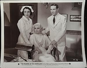 Image du vendeur pour The Murder of Dr. Harrigan 8 X 10 Still 1936 Ricardo Cortez and Kay Linaker! mis en vente par AcornBooksNH