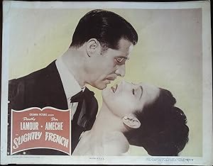 Seller image for Slightly French Lobby Card #3 1948 Dorothy Lamour and Don Ameche! for sale by AcornBooksNH