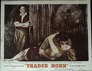 Imagen del vendedor de Trader Horn Lobby Card #7 1931 Edwina Booth, Harry Carey, Sr., Duncan Renaldo! a la venta por AcornBooksNH