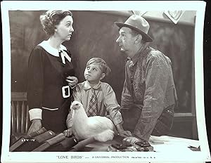 Image du vendeur pour Love Birds 8 X 10 Still 1934 Slim Summerville, Zasu Pitts and young Mickey Rooney! mis en vente par AcornBooksNH