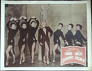 Seller image for Slightly French Lobby Card #4 1948 Adele Jergens and Chorus Line! for sale by AcornBooksNH