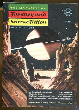 Image du vendeur pour The Magazine of Fantasy and Science Fiction: October, 1952 mis en vente par Dearly Departed Books