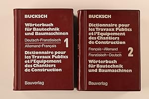 WÖRTERBUCH FÜR BAUTECHNIK UND BAUMASCHINEN. Deutsch-Französisch