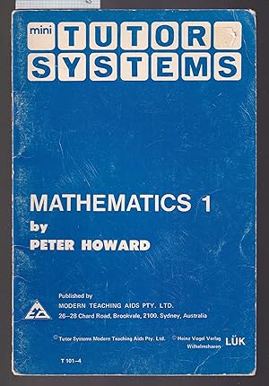 Tutor Systems : Mini Tutor Systems : Mathematics 1 : For Use with Mini Tutor Systems 12 Tile Patt...