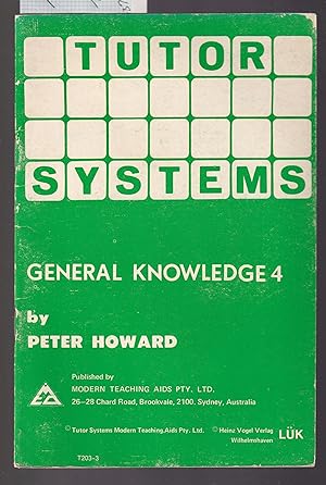 Tutor Systems : General Knowledge 4 : For Use with Tutor Systems Tile Pattern Board