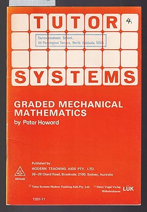 Tutor Systems : Graded Mechanical Mathematics : For Use with Tutor Systems 24 Tile Pattern Board