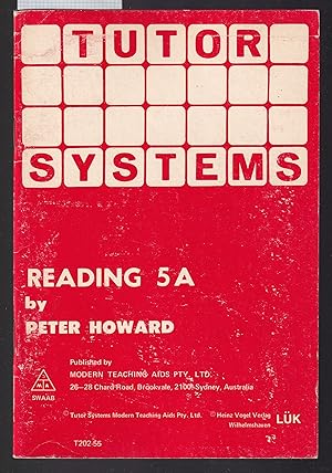 Tutor Systems : Reading 5A : For Use with Tutor Systems 24 Tile Pattern Board