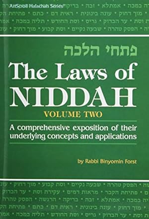 Bild des Verkufers fr The Laws of Niddah = [Pitḥe halakhah]: A Comprehensive Exposition of Their Underlying Concepts and Applications, Vol. 2 (ArtScroll Halachah) zum Verkauf von WeBuyBooks