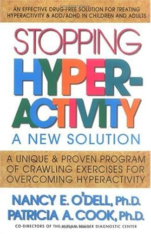 Seller image for Stopping Hyper-Activity for sale by WeBuyBooks 2