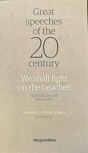 We Shall Fight Them on the Beaches - Winston Churchill June 4, 1940 (Great Speeches of the 20th C...