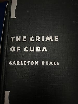 Seller image for The Crime of Cuba for sale by Ocean Tango Books