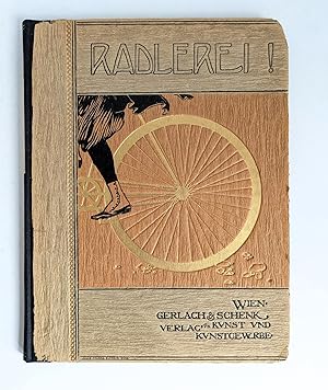 CYCLING / RADLEREI with 40 ART NOUVEAU - JUGENDSTIL BICYCLING ILLUSTRATIONS Viennese Cycling Club...