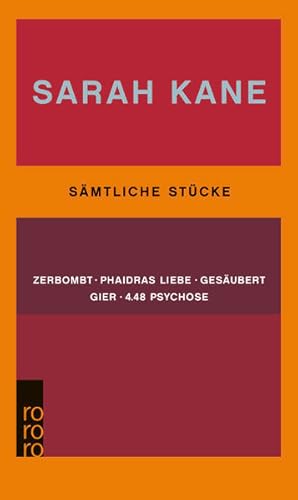 Sämtliche Stücke Zerbombt / Phaidras Liebe / Gesäubert / Gier / 4.48 Psychose