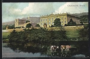Postcard Bakewell, Chatsworth House