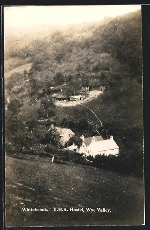 Postcard Whitebrook, Y. H. A. Hostel, Wye Valley