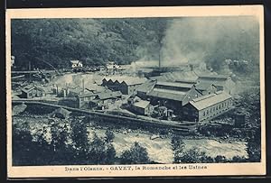 Carte postale Gavet, La Romanche et les Usines