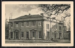 Postcard Abingdon, The Denman College, Marcham Park