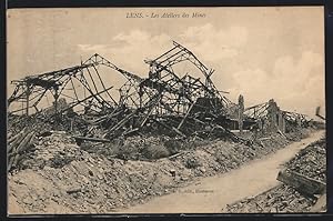 Carte postale Lens, Les Ateliers des Mines