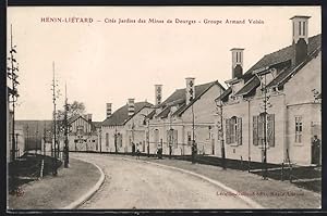 Carte postale Hénin-Liétard, Cités Jardins des Mines de Dourges, Groupe Armand Voisin