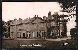 Postcard Sundridge, Coombe Bank