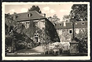 Ansichtskarte Düsseldorf, Jacobihaus im Malkastengarten