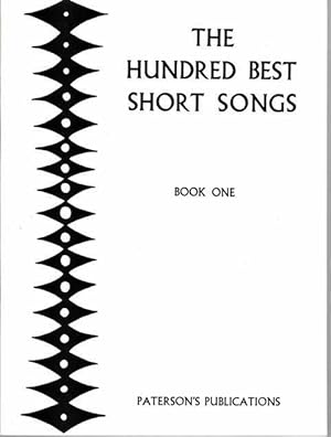 Bild des Verkufers fr The Hundred Best Short Songs Book One [S/Ms/T/Pf Voice/Piano] zum Verkauf von Leura Books
