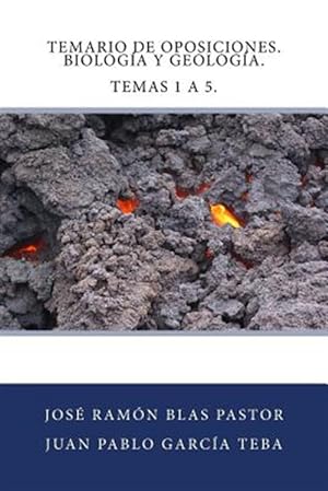 Seller image for Temario de oposiciones/ Topics of oppositions : Biologa y geologa. Temas 1 a 5/ Biology and geology. Topics 1 to 5 -Language: spanish for sale by GreatBookPrices